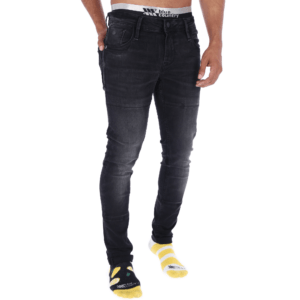 Pantalón en Denim Modelo Baider 1450-AK Off Black